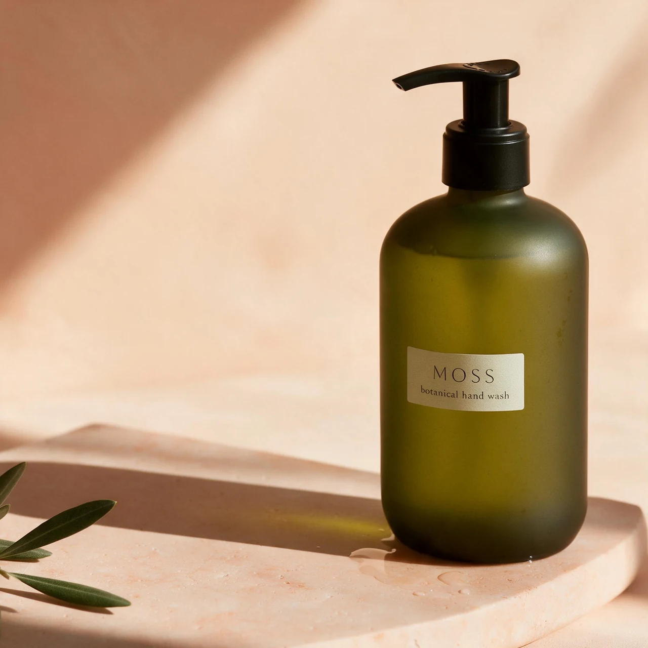 Square product ad with Moss hand wash